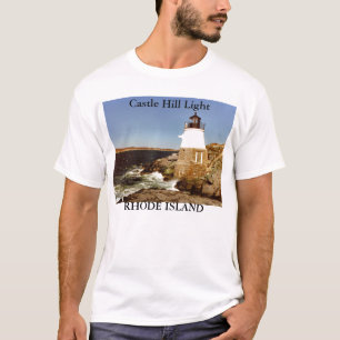 T-shirt Castle Hill Light, Rhode Island Shirt
