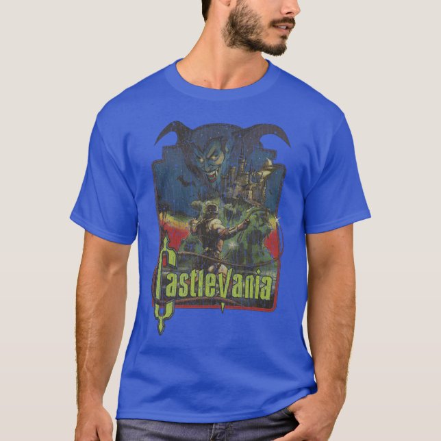 T-shirt Castlevania 1986 drôle (Devant)