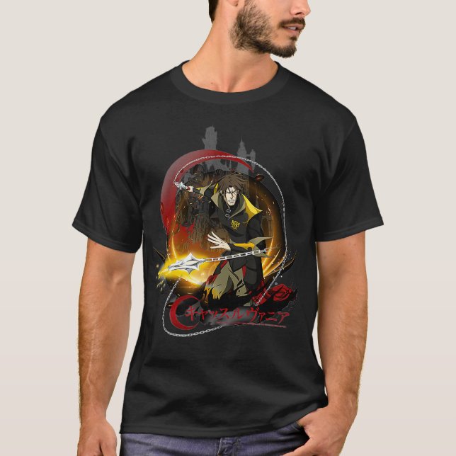 T-shirt Castlevania Trevor (Devant)