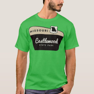 T-shirt Castlewood State Park Missouri Affiche de bienvenu