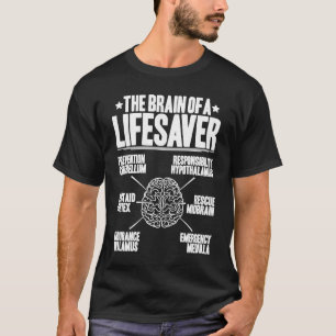 T-shirt Castor de sauvetage du cerveau typique
