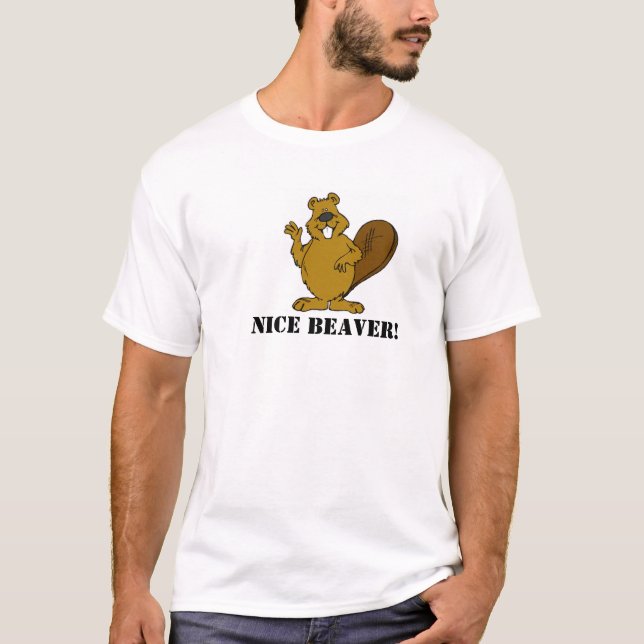 T-shirt Castor gentil (Devant)