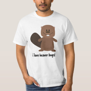 T-shirt Castor heureux