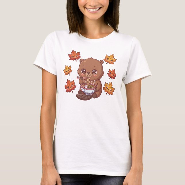 T-shirt Castor mignon (Devant)