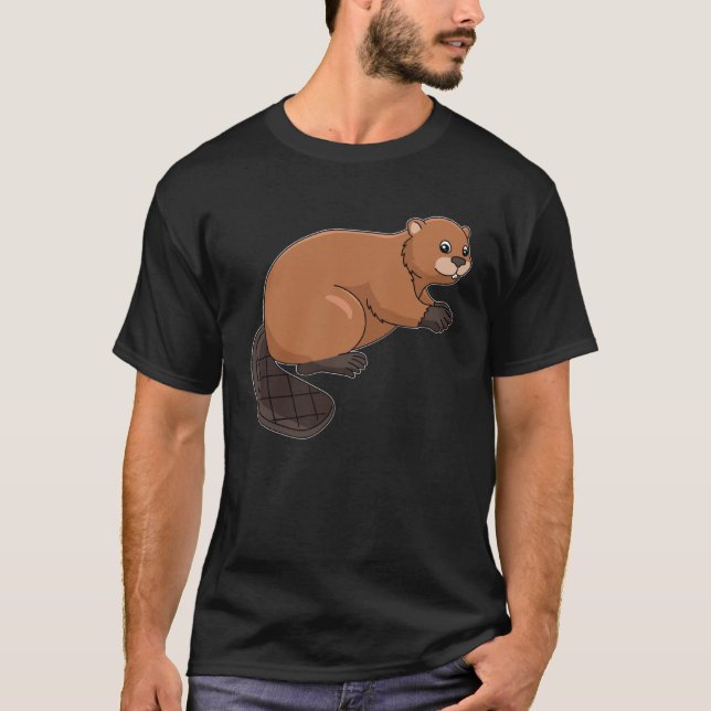 T-shirt Castor pour castor 2 (Devant)