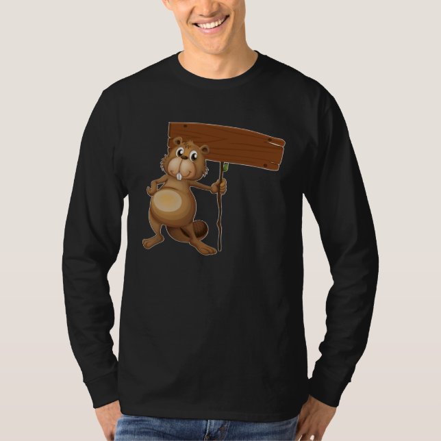 T-shirt Castor pour Castor 3 (Devant)