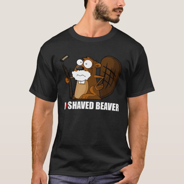 T-shirt Castor rasé (Devant)