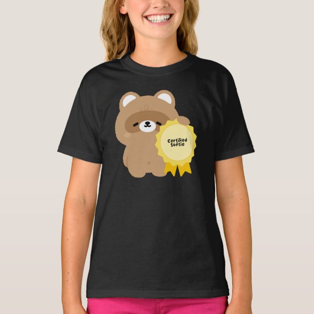 T-shirt Castor tendre certifié (Devant)