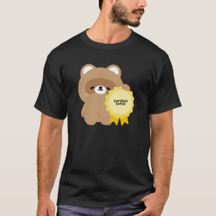 T-shirt Castor tendre certifié