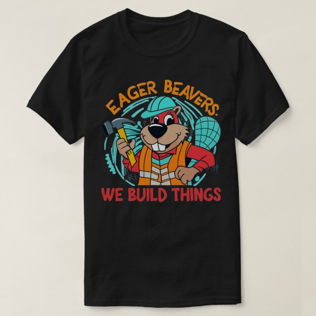 T-shirt Castors (Design devant)