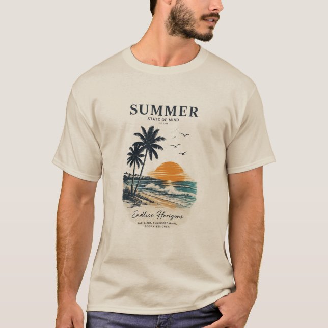 T-Shirt Casual Moderne (Devant)