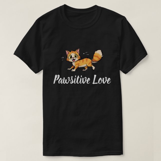 T-shirt cat (Design devant)