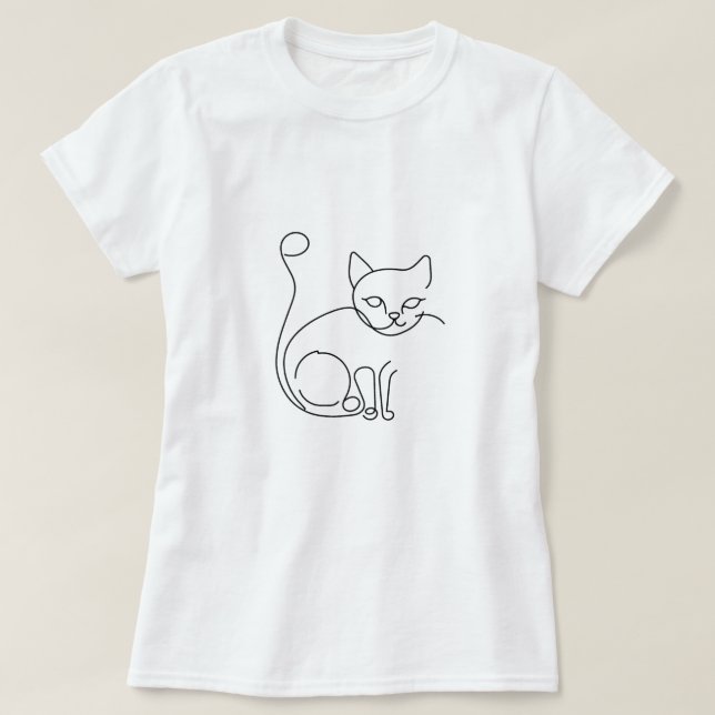 T-shirt Cat① (Design devant)
