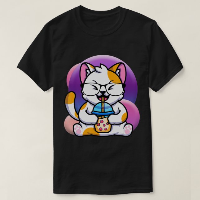 T-shirt cat (Design devant)