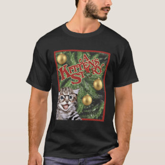 T-shirt Cat A Kittens Histoire Poster Film Drôle Cadeau Po