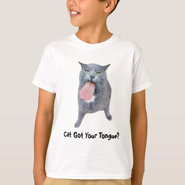 T-shirt Cat A Te Langue ? (Devant)
