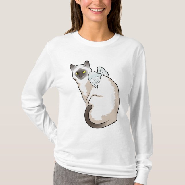 T-shirt Cat Angel (Devant)