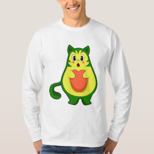 T-shirt Cat Avocado