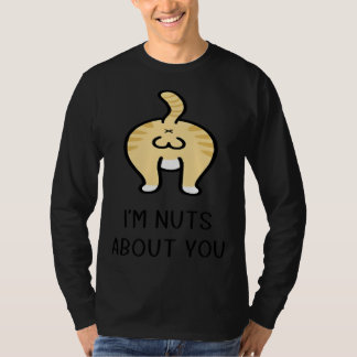 T-shirt Cat Ball I m Nut About You Happy Valentine Anniver
