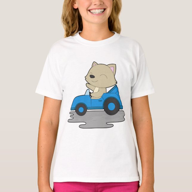 T-shirt Cat Car (Devant)