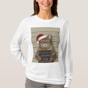 T-shirt Cat Christmas