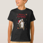 T-shirt Cat Christmas Snow Winter Animals Cats<br><div class="desc">The cat for Christmas with fairy lights. Funny animals with gifts and snow to the holidays. Also funny for Christmas in July. Cats are sweet animals and perfect for Christmas.</div>