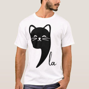 T-shirt Cat Comma La Kamala Harris Pour Président 2024 Ele