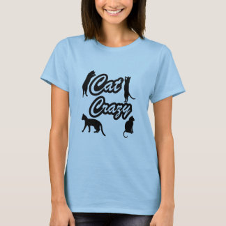 T-shirt Cat Crazy