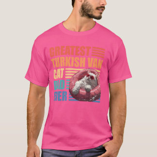 T-shirt Cat Daddy LE PLUS GRAND TURQUE VAN CAT PÈRE JAMAIS