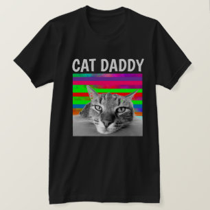 T-shirt CAT DADDY PAPA MENS
