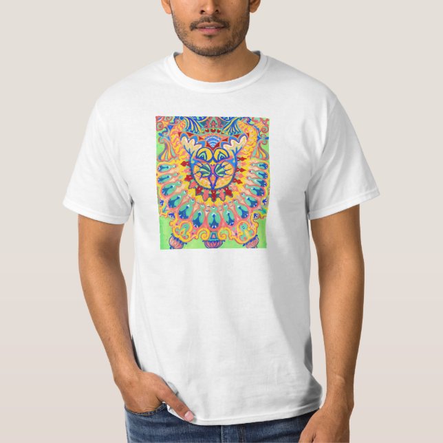 T-shirt Cat de Louis Wain (Devant)