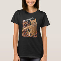 Cat Deez Nuts Plaisanter Avec Acorns