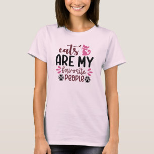 T-shirt Cat Devis amusants