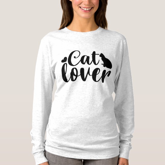 T-shirt Cat Devis amusants (Devant)