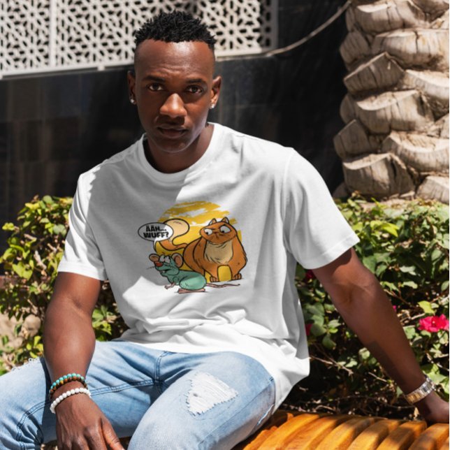 T-shirt Cat Et Souris Drôle Citation (Créateur téléchargé)