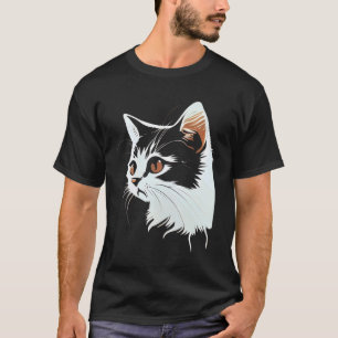 T-shirt Cat Face Chat 2