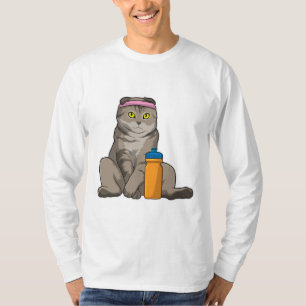 T-shirt Cat Fitness Drinking mug