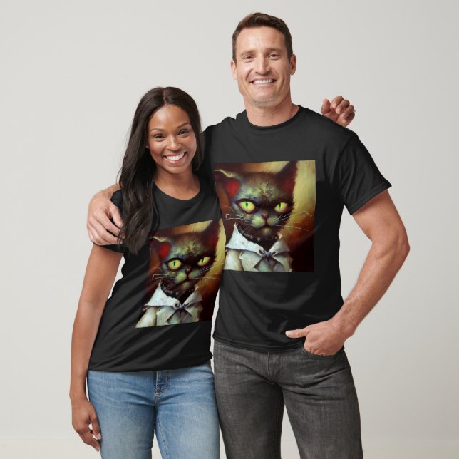 T-shirt Cat Frankenstein (Unisexe)