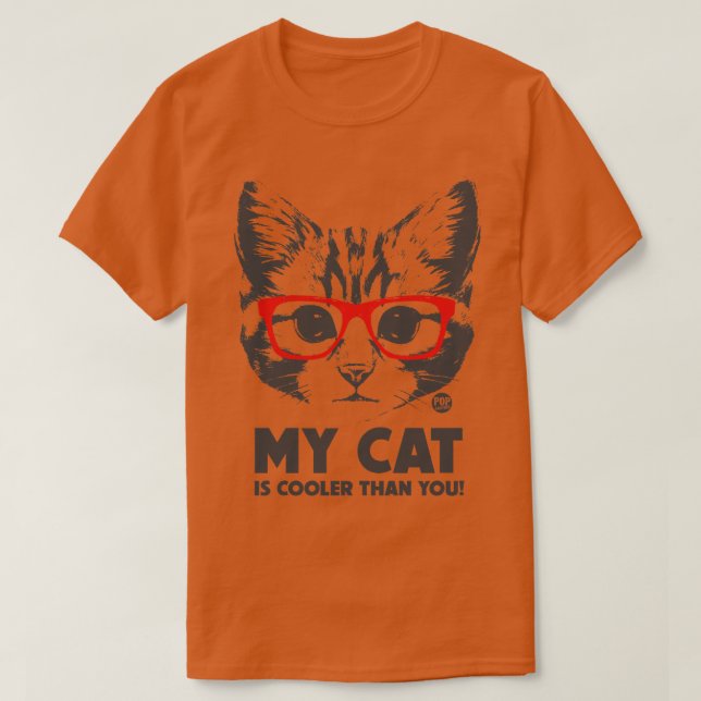 T-SHIRT CAT GLACIÈRE (Design devant)