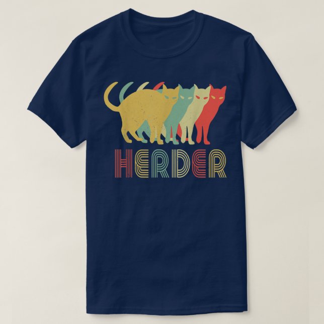 T-shirt Cat Herder (Design devant)