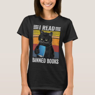 T-shirt Cat I Lire Livres Interdits Semaine Bookworts Lect