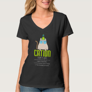 T-shirt Cat I Science Cat I Pawsitive I Chimie Enseignemen