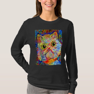 T-shirt CAT IMPRESSIONIST Kitten Kitty I Am A Cat  Mom Dad