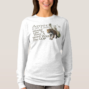 T-shirt Cat Lady Jaguar Kamala