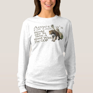 T-shirt Cat Lady Jaguar Kamala