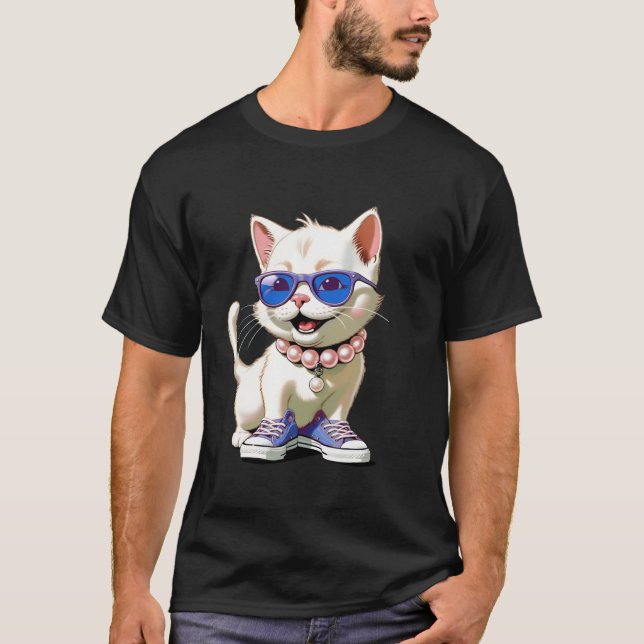 T-shirt Cat Lady Kamala Harris Président 2024 47th Cats La (Devant)
