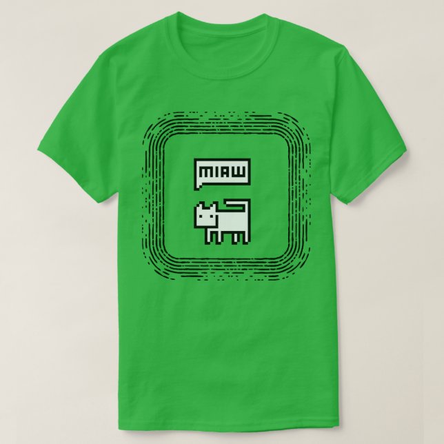 T-shirt Cat Lazy (Design devant)