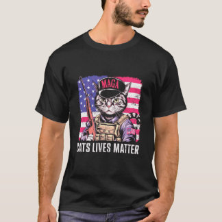 T-shirt Cat Lives
