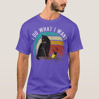 T-shirt Cat lovers venin pour women I do what I want
