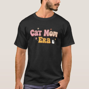 T-shirt Cat Mama Era - Meilleure Vie Amour Vie de Maman Ch